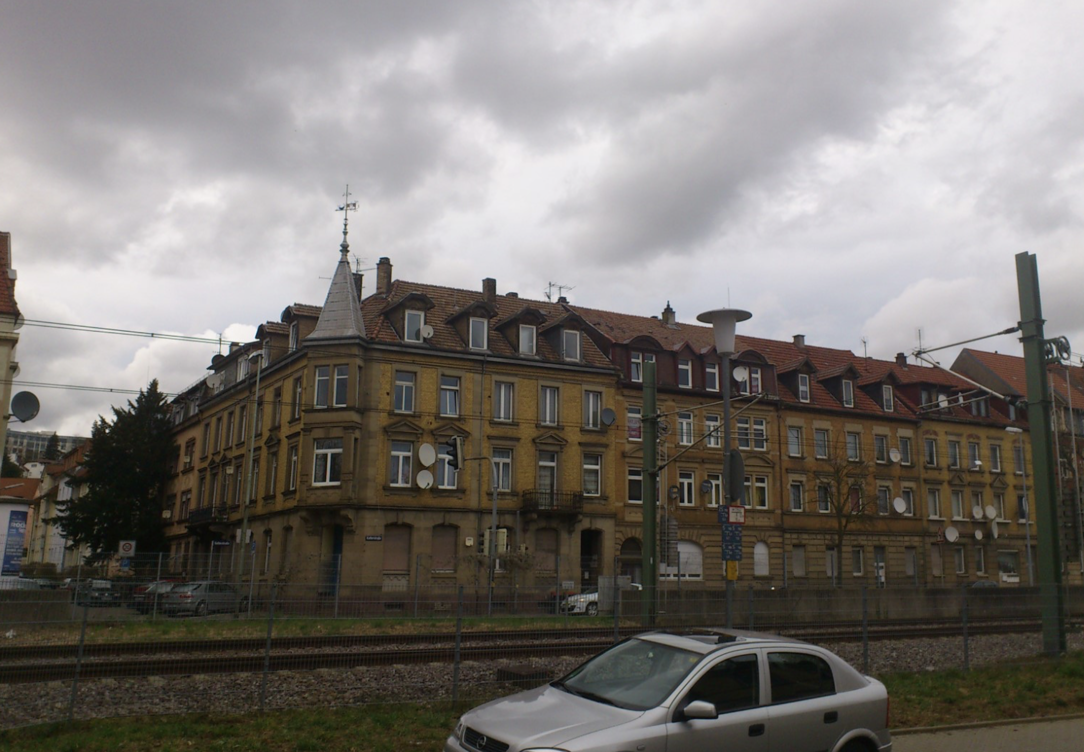 Kelterstraße Pforzheim Maihälden historische Gebäude - traditionelle Architektur entlang der Kelterstraße